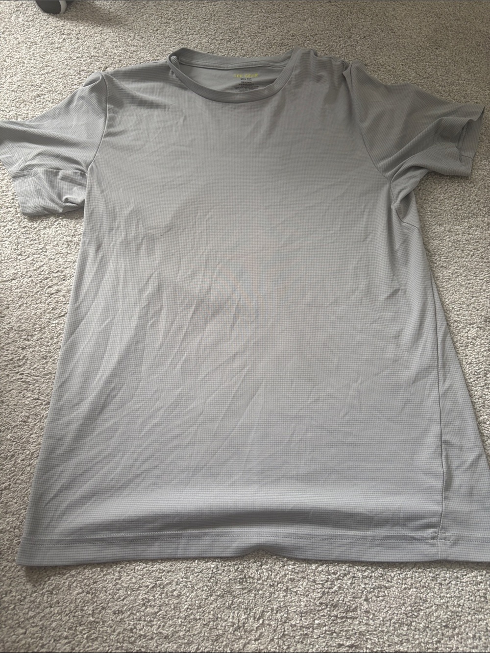 tek gear Light Gray Short Sleeve Performance Tee